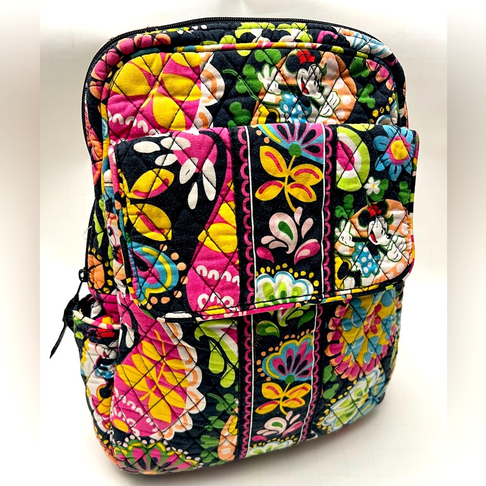 Disney Vera Bradley Bag - Midnight With Mickey - Black Backpack